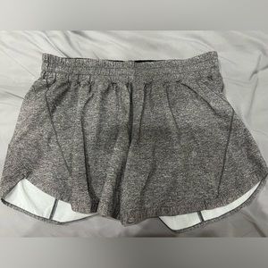 lululemon, size 14, style track that high rise, heather lux multi black